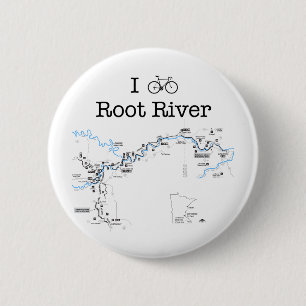 I Bike Root River Button