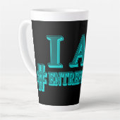 "I BIN ENTREPRENEUR" Expression Design. Jetzt kauf Milchtasse (Linke Ecke)