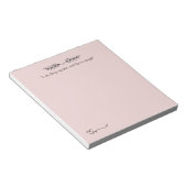 "I Bin genug" Affirmation Notepad für Mamas Notizblock (angewinkelt)