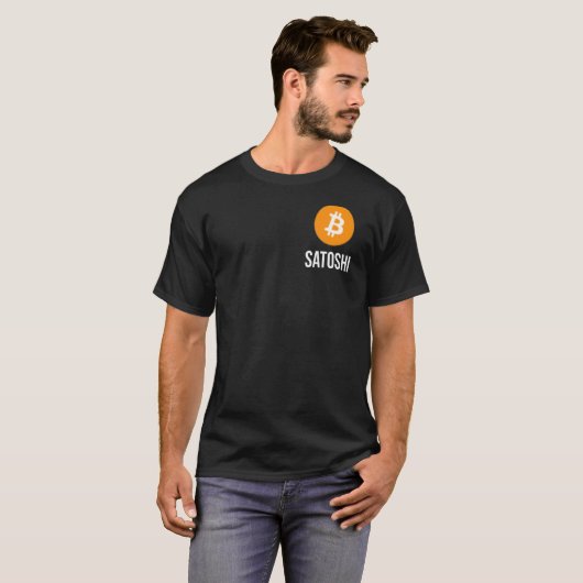 I Bin Satoshi Nakamoto Bitcoin Blockchain 4 T-Shirt (Vorne ganz)