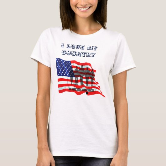 I Bin USA_ T-Shirt (Vorderseite)