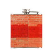 "I Bin Worthy" - individualisierbarer Witz Flachmann (Rückseite)