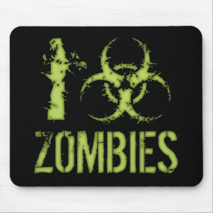 I Biogefährdung-Zombies Mousepad