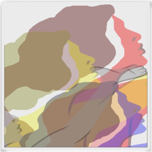 I bis 4 U Aufkleber (Vorderseite)