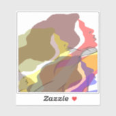 I bis 4 U Aufkleber (Blatt)