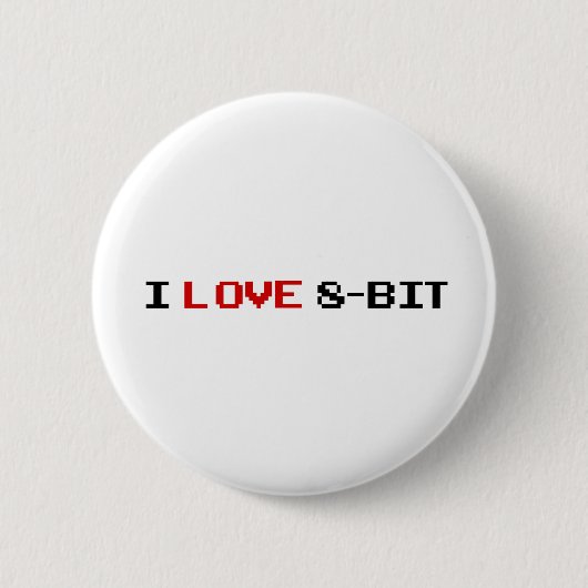 I Bit der Liebe-8 Button (Vorderseite)