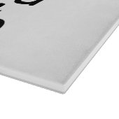 I Black Heart (Liebe) Farang Schneidebrett (Ecke)