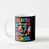 I Blasted Through 67 Six Seven Days Of School Spac Kaffeetasse (Links)