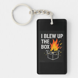 I blew up the box key chain schlüsselanhänger