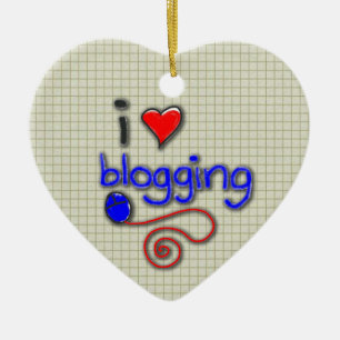I Blogging Liebe Keramikornament