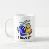 I Blue It Funny Artist Paint Pub Kaffeetasse (Links)