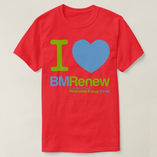 I BMRenew T-Shirt (Design vorne)