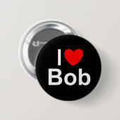 I Bob der Liebe-(Herz) Button (Vorne & Hinten)