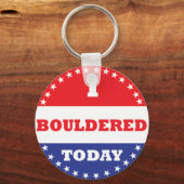 I Bouldered Today Schlüsselanhänger (Vorderseite)