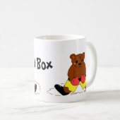 I Box - Boxer Bear Kaffeetasse (VorderseiteRechts)