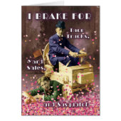 I Break for Sasquatch and You Valentine's Day Card (Vorne)