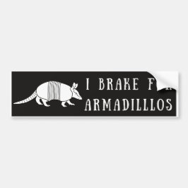 I Bremse für Armadillos Autoaufkleber