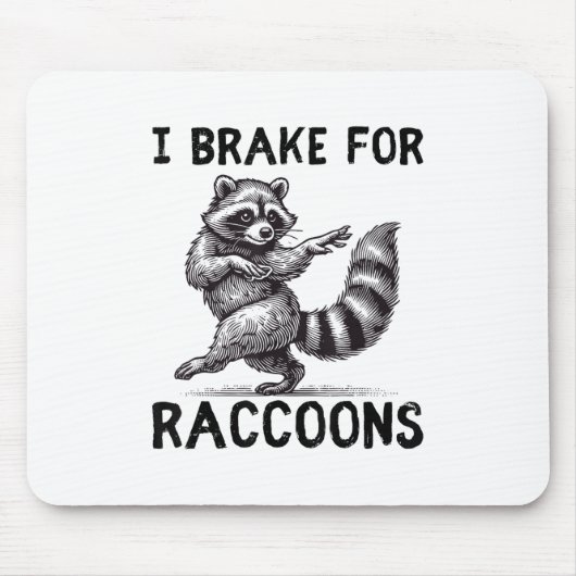 I Bremse für Raccoons _1 Mousepad (Vorne)