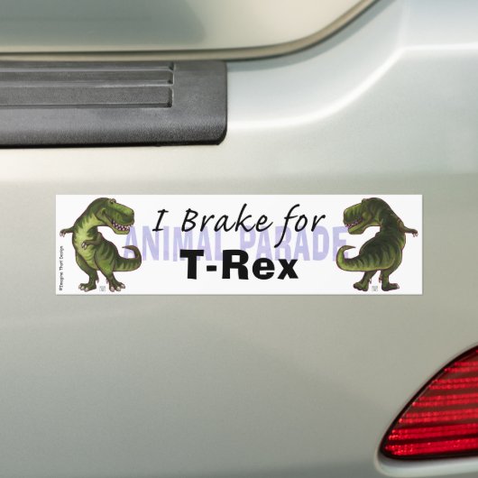 I Bremse für TRex Autoaufkleber (Auf Auto)
