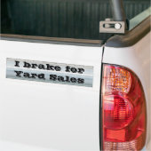 I Bremse für Yard Sales Autoaufkleber (Auf Lkw)