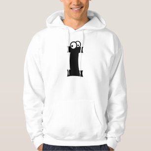 I, Brief mit Augenbrauen Hoodie