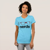 i :Brille: Nerd T-Shirt (Vorne ganz)