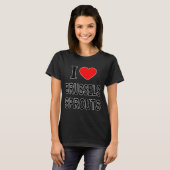 I Brussels Sprouts I Love Brussels Sprouts I He  T-Shirt (Vorne ganz)