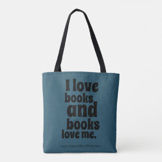 I bucht Liebe Tasche (dunkles aquamarines)