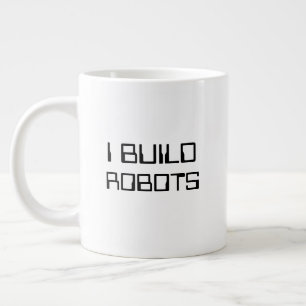 I Build Roboter-Tasse Jumbo-Tasse