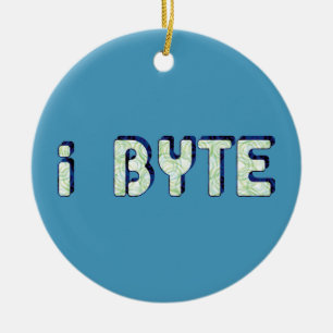I Byte Keramik Ornament