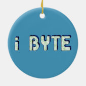 I Byte Keramik Ornament (Hinten)