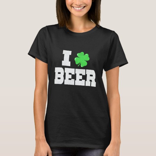 I C Beer St Patricks Day Irish Pats Sarcastic T-Shirt (Vorderseite)