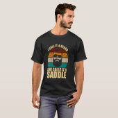 I Call It A Beard She Calls It A Saddle Funny Bear T-Shirt (Vorne ganz)
