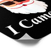 I Came Early Ho Christmas Funny Naughty Dirty Raun Poster (Ecke)