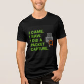 I Came, I Saw, I Did a Packet Capture Tri-Blend Shirt (Vorderseite)