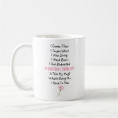 I came I saw I Forgot Funny 30th Birthday gift Kaffeetasse (Links)