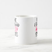 I Came I Saw I Had Anxiety So I Left Kaffeetasse (Mittel)