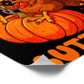 I Came In Like A Butterball Funny Happy Thanksgivi Poster (Ecke)