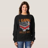 I came to get my balls wet  beer pong sweatshirt (Vorne ganz)