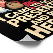 I Came To Give And Punch Heretics Poster (Ecke)