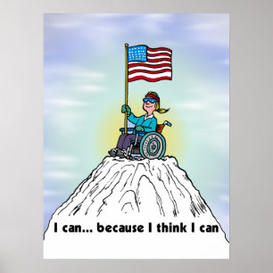 I can because I think I can Poster