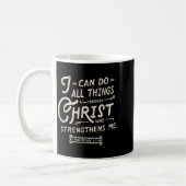 I Can Do All Thing Through Christ Bible Verse Quot Kaffeetasse (Links)