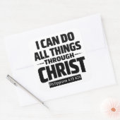 I Can Do All Things Phil 4 13 KJV Sticker (Umschlag)