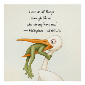 I can do all things poster