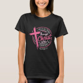 I Can Do All Things Through Christ Breast Cancer A T-Shirt (Vorderseite)