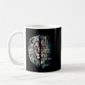 I Can Do All Things Through Christ Kaffeetasse (Links)