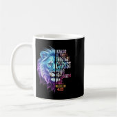 I Can Do All Things Through Christ Lion Faith Chri Kaffeetasse (Links)