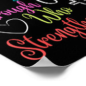 I Can Do All Things Through Christ Philipans 4_13 Poster (Ecke)