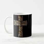 I Can Do All Things Through Christ Who Strengthens Kaffeetasse (Links)