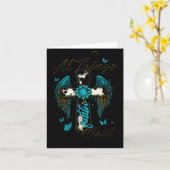 I Can Do All Things Through Christ Who Strengthens Karte (Gelbe Blume)